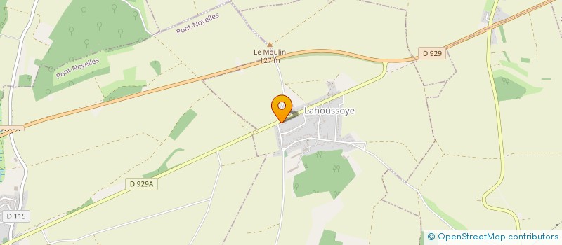 localisation de l'entreprise TCLC  LAHOUSSOYE