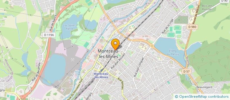 localisation de l'entreprise TCLF à MONTCEAU-LES-MINES