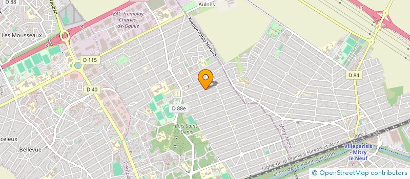 localisation de l'entreprise TCLHIMER  TREMBLAY-EN-FRANCE