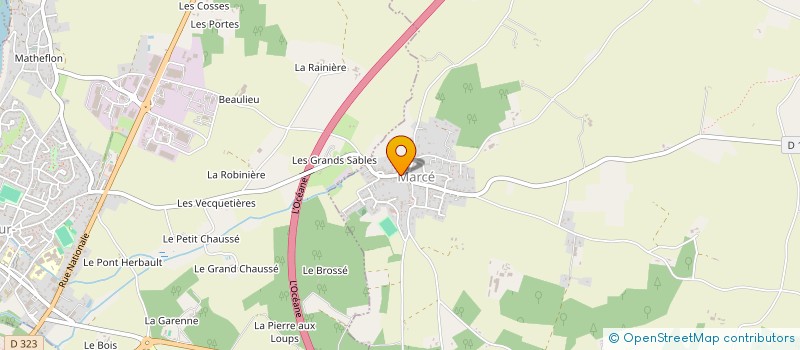 localisation de l'entreprise TCLI  MAZE-MILON