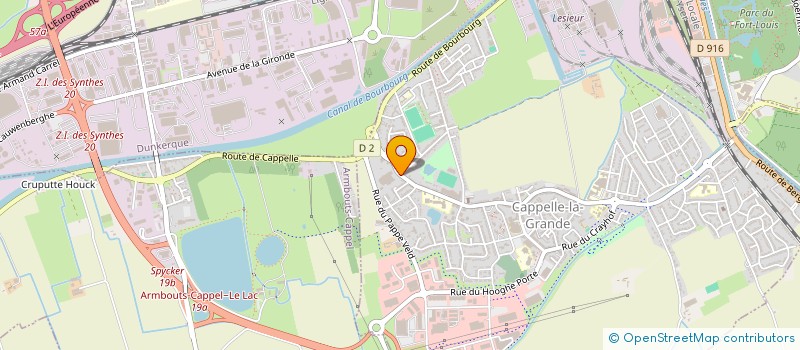 localisation de l'entreprise TCLL  CAPPELLE-LA-GRANDE