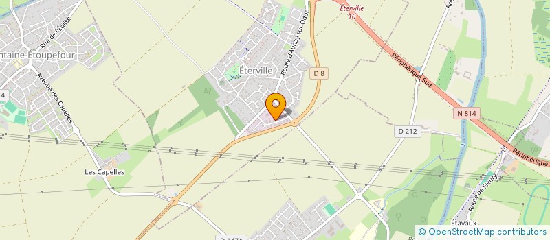 localisation de l'entreprise TCLM  ETERVILLE
