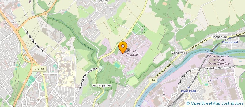 localisation de l'entreprise TCLTP  ENNERY