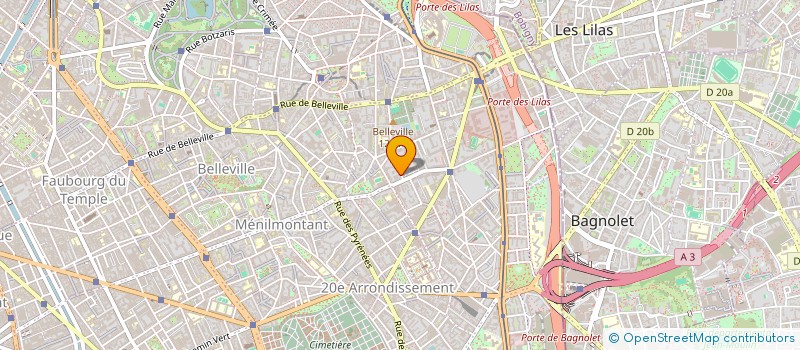 localisation de l'entreprise TCM à PARIS