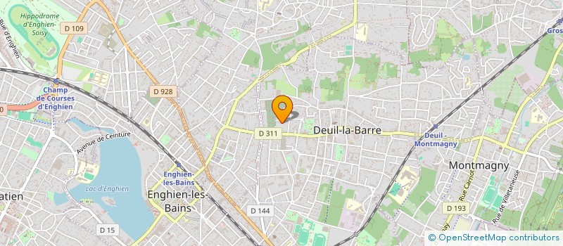 localisation de l'entreprise TCM AGENCEMENT à DEUIL-LA-BARRE
