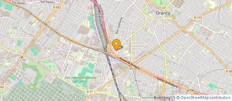 localisation de l'entreprise TCM HOLDING  DRANCY