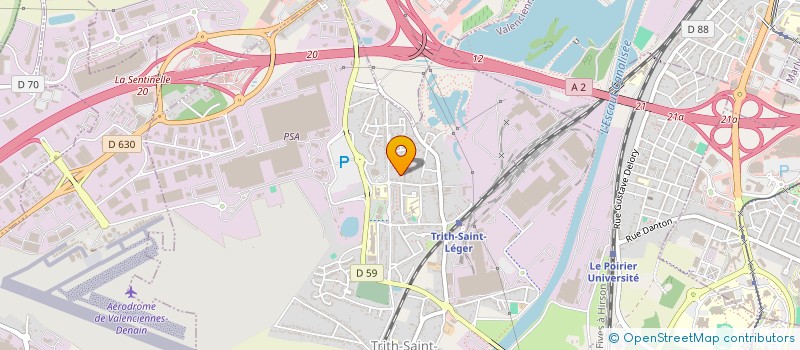 localisation de l'entreprise TCM INDUSTRIE  TRITH-SAINT-LEGER