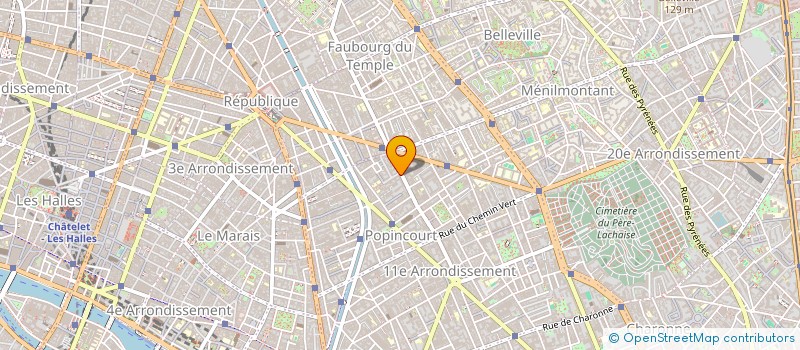 localisation de l'entreprise TCM POSE  PARIS