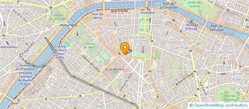 localisation de l'entreprise TCMA  PARIS