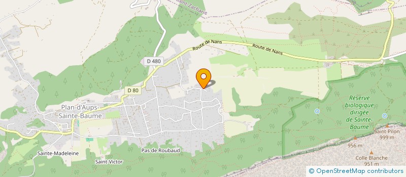 localisation de l'entreprise TCMG  PLAN-D'AUPS-SAINTE-BAUME