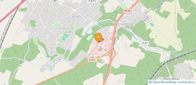 localisation de l'entreprise TCMH  FONTAINE-LE-COMTE
