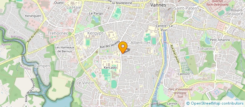 localisation de l'entreprise TCMO à VANNES