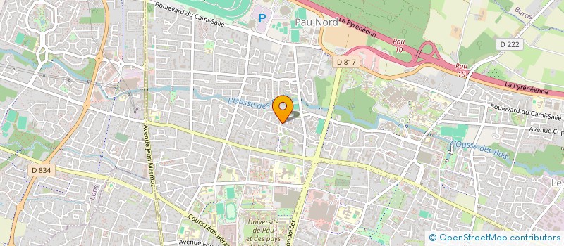 localisation de l'entreprise TCN à PAU