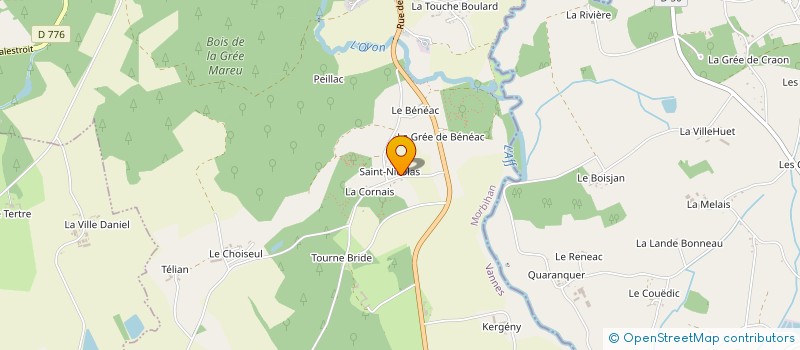 localisation de l'entreprise TCNL  GUER