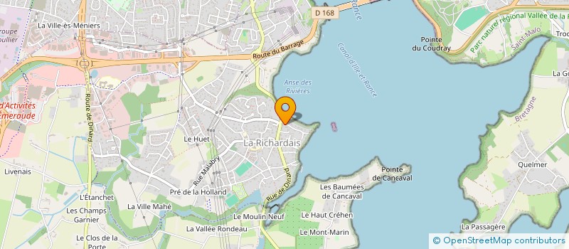 localisation de l'entreprise TCO CAPITAL  LA RICHARDAIS