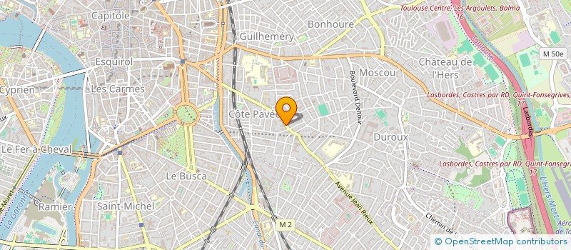 localisation de l'entreprise TCO TRACKING à TOULOUSE