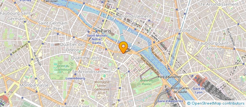 localisation de l'entreprise TCP 2014  PARIS