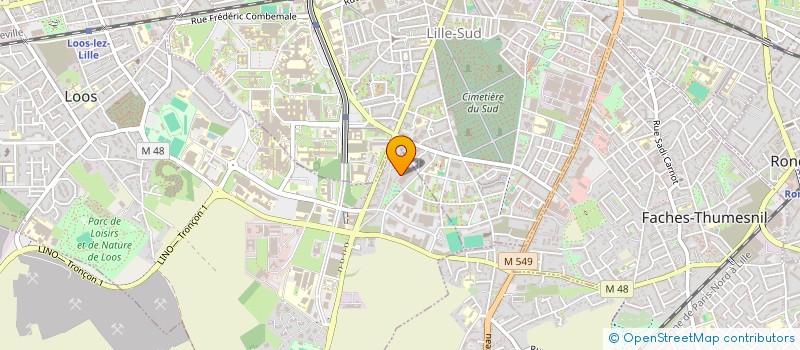 localisation de l'entreprise TCP  LOOS