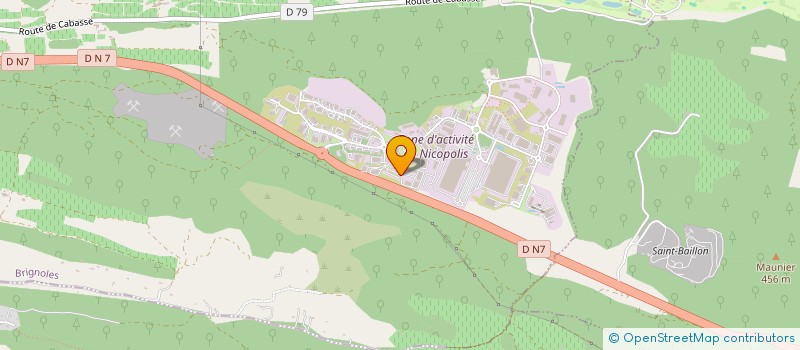 localisation de l'entreprise TCP  BRIGNOLES