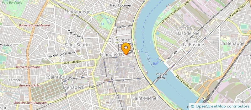 localisation de l'entreprise TCP  BORDEAUX