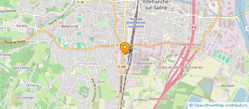 localisation de l'entreprise TCP AURA  LIMAS