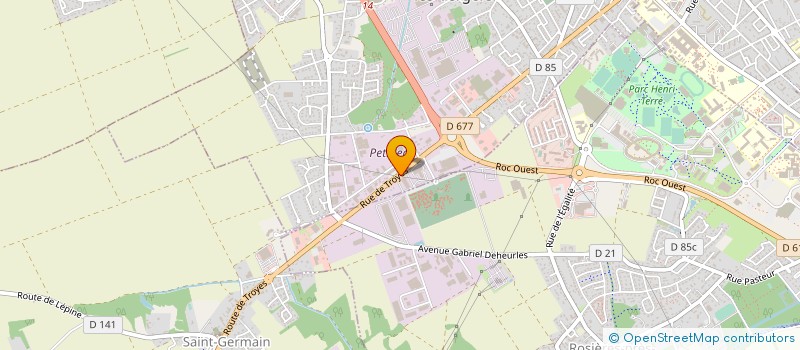 localisation de l'entreprise TCP DISTRIBUTION à SAINT-ANDRE-LES-VERGERS