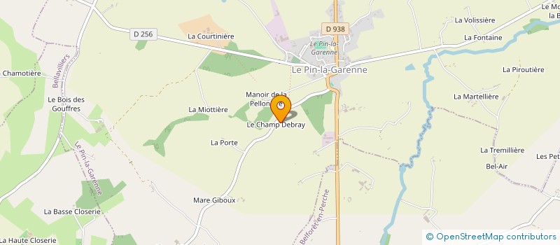 localisation de l'entreprise TCP DISTRIBUTION à LE PIN-LA-GARENNE