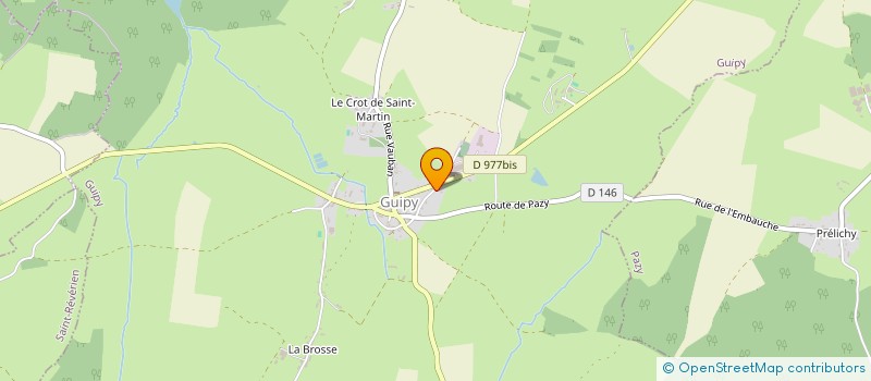 localisation de l'entreprise TCP IMMO à GUIPY