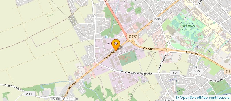 localisation de l'entreprise TCP LOGISTIQUE à SAINT-ANDRE-LES-VERGERS