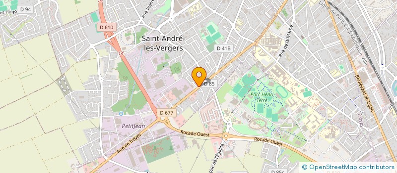 localisation de l'entreprise TCP MESSAGERIE à SAINT-ANDRE-LES-VERGERS