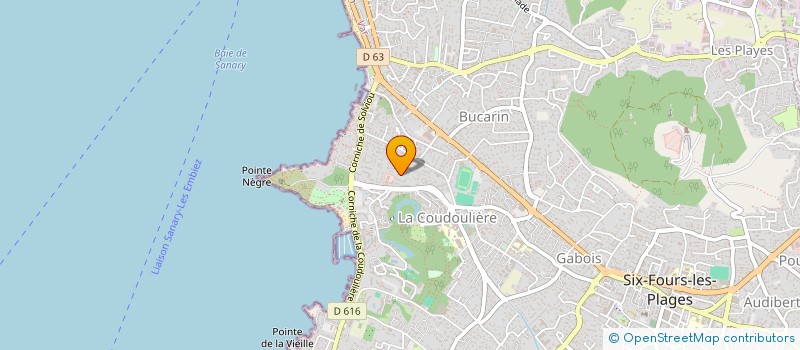 localisation de l'entreprise TCP SG à SIX-FOURS-LES-PLAGES