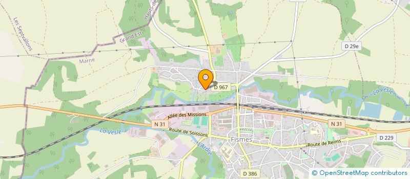 localisation de l'entreprise TCPC  MONTIGNY-SUR-VESLE