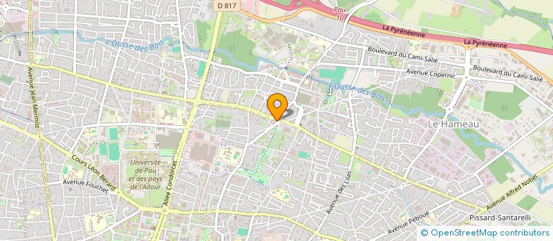 localisation de l'entreprise TCPL à PAU