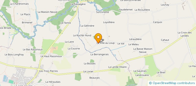 localisation de l'entreprise TCQB  SAINT-HILAIRE-DES-LANDES