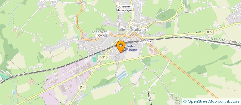 localisation de l'entreprise TCR  SAINT-REMY-DE-SILLE