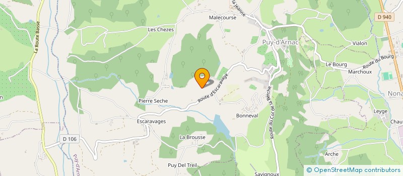 localisation de l'entreprise TCR  BILHAC