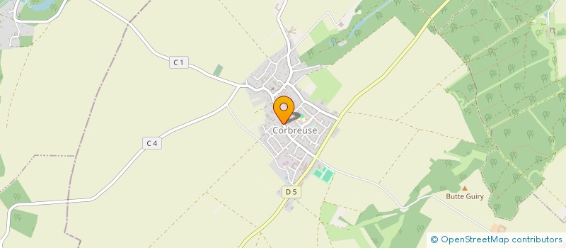 localisation de l'entreprise TCR  CORBREUSE