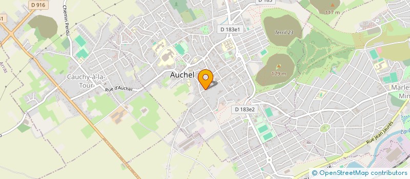 localisation de l'entreprise TCRF  AUCHEL