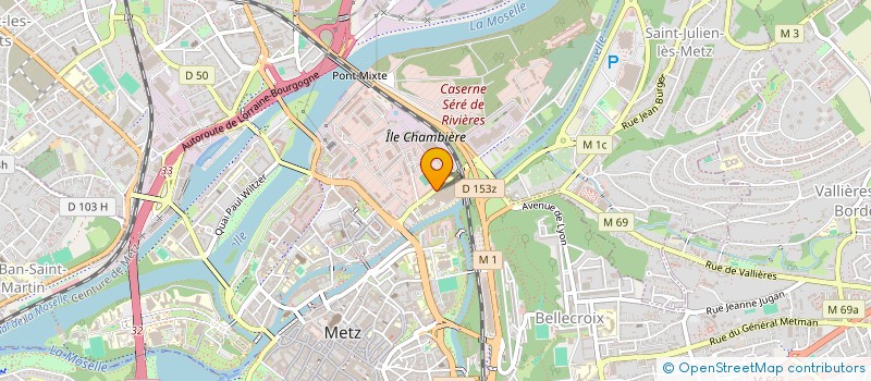 localisation de l'entreprise TCRM-BLIDA  METZ