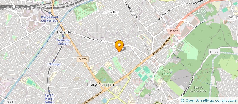 localisation de l'entreprise TCRT à LIVRY-GARGAN