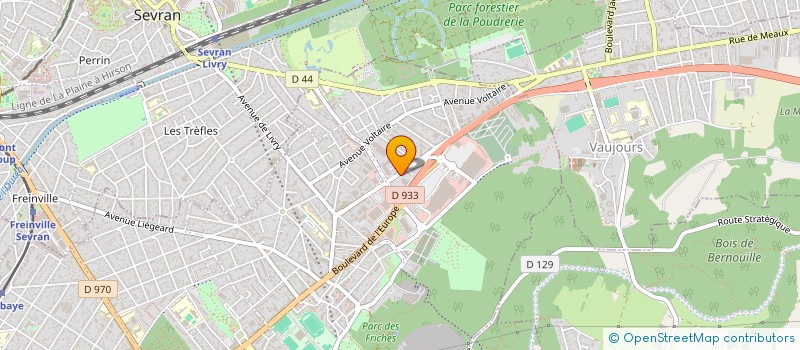 localisation de l'entreprise TCS 3000 à LIVRY-GARGAN