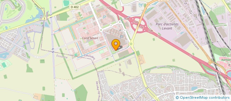 localisation de l'entreprise TCS à LIEUSAINT
