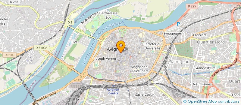 localisation de l'entreprise TCS  AVIGNON