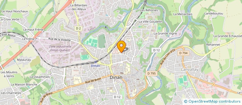 localisation de l'entreprise TCS CONSEILS  DINAN