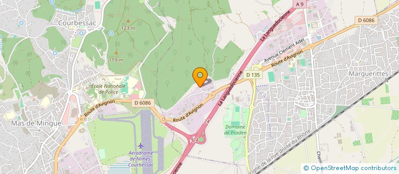 localisation de l'entreprise TCS GROUPE  NIMES