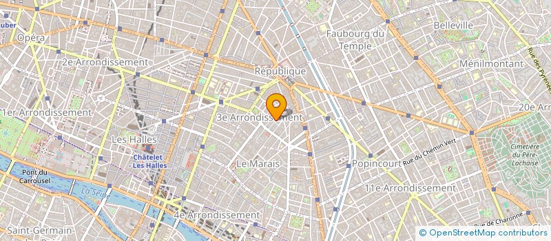 localisation de l'entreprise TCS INVESTISSEMENT  PARIS