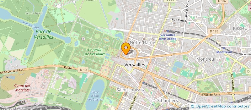 localisation de l'entreprise TCS PARTNERS  VERSAILLES