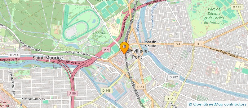 localisation de l'entreprise TCS PRO BATIMENT SERVICE à JOINVILLE-LE-PONT