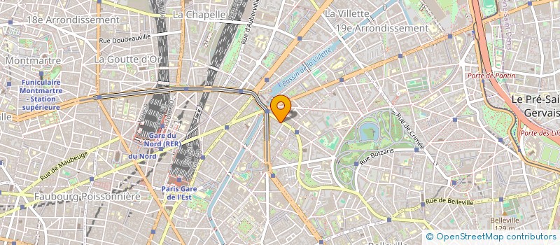 localisation de l'entreprise TCS PRODUCTIONS  PARIS