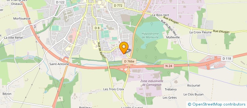 localisation de l'entreprise TCS SOLUTION à PLOERMEL